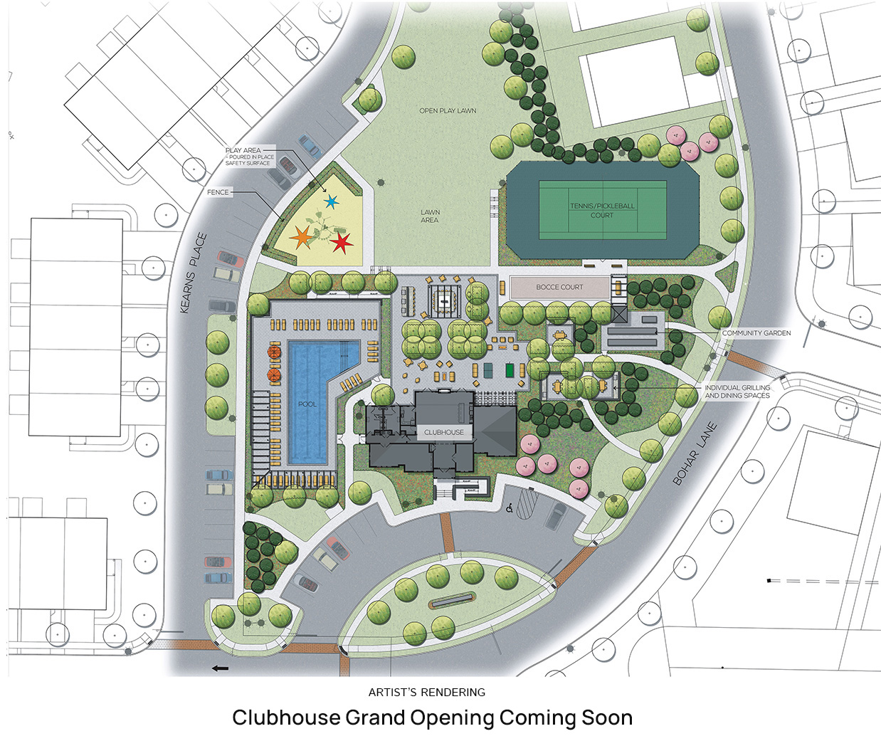 Heritage at South Brunswick Amenities Map