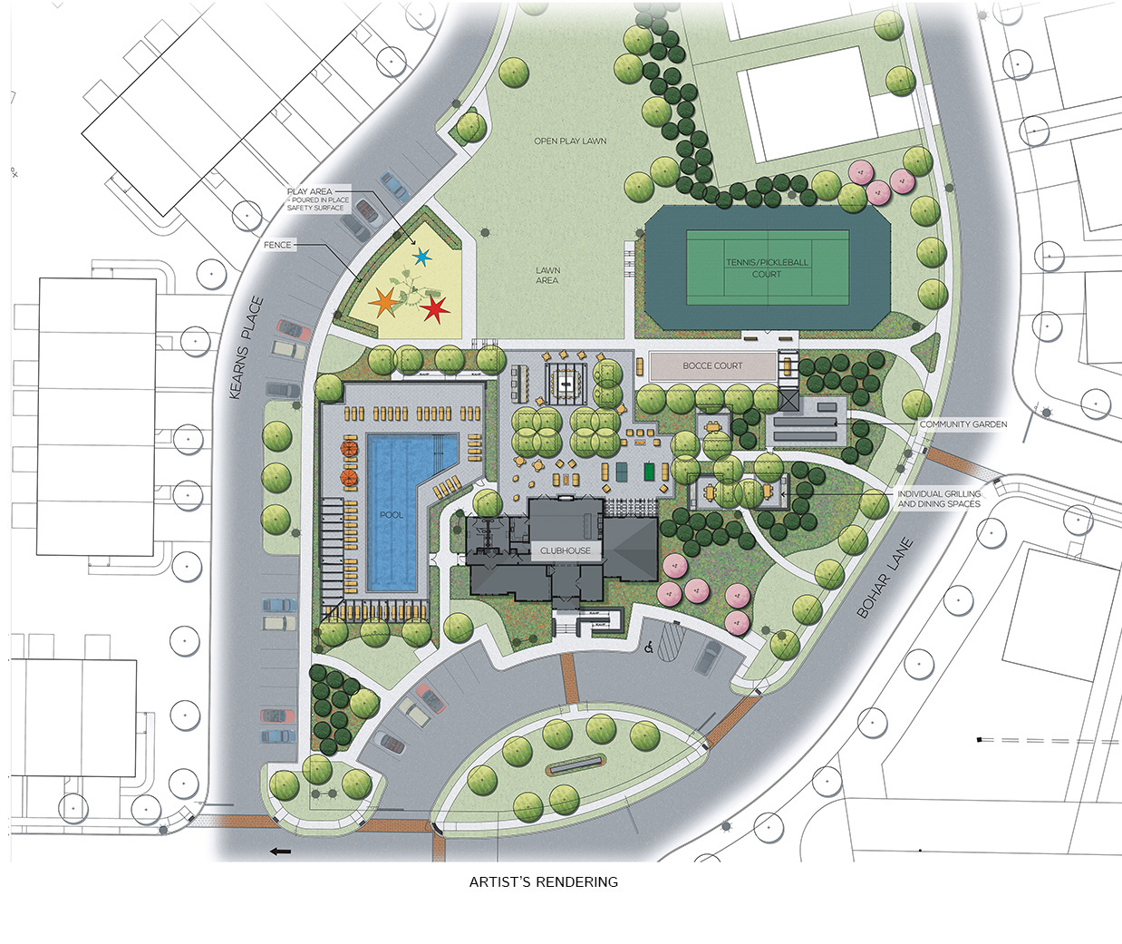 Heritage at South Brunswick Amenities Map